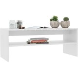  Stolić za kavu bijeli 100 x 40 x 40 cm od konstruiranog drva | shoptok.hr