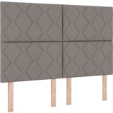 Box Spring Krevet s Madracem Taupe 140x190 cm Tkanina | shoptok.hr