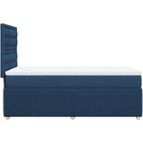  Krevet s oprugama i madracem plavi 80x200 cm od tkanine | shoptok.hr