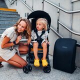 Momi otroški voziček 2v1 GRACE, črna | Shoptok.si