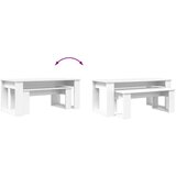  Set stolića za kavu 2 pcs Bijelo Konstruirano drvo | shoptok.hr