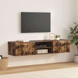 vidaXL TV ormar Dimljeni hrast 150 x 39 x 30 cm Konstruirano drvo Cijene