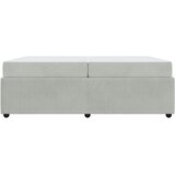  Krevetna konstrukcija Svijetlo siva 200 x 200 cm tkanina | Eponuda.com