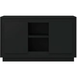  Komoda crna 102 x 35 x 60 cm od konstruiranog drva | shoptok.hr