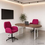 vidaXL Okretne radne stolice 2 kom. 54 x 55 x 90 cm Vinska crvena Cijene