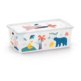 Kis Bijela plastična dječja kutija za pohranu 34x19x12 cm C Box Style – | shoptok.hr
