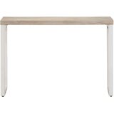  Konzolni stol smeđi 110x35x76cm od masivno drvo manga i željezo | shoptok.hr