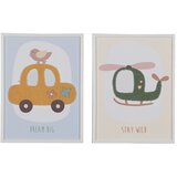 Ixia Otroške slike v kompletu 2 ks 30x40 cm Vehicles – | Shoptok.si