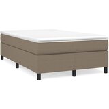Maison Chic Box spring postelja - Vzmetna postelja z vzmetnico taupe 120x200 cm blago SL6413, (21886929) | Shoptok.si