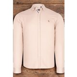 Dewberry G674 MEN'S SHIRT-PLAIN BEIGE Cijene