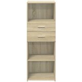  Visoka komoda boja hrasta 45 x 42,5 x 124 cm konstruirano drvo | shoptok.hr