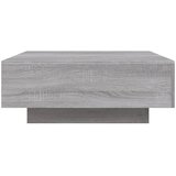  Stolić za kavu boja hrasta 80x80x31 cm od konstruiranog drva | Shoptok.si