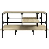  Stolić za kavu boja hrasta 100x100x48,5 cm konstruirano drvo Smeđa | shoptok.hr