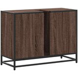 vidaXL Kupaonski ormarić za umivaonik boja hrasta 80x33x60 cm drveni | shoptok.hr