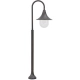 vidaXL vrtna stupna svjetiljka od aluminija E27 120 cm brončana Cijene