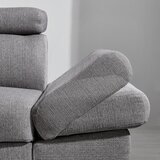 XORA sedežna garnitura, tkanina antracit | Shoptok.si