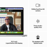 Apple MacBook Pro 16&quot 2023 M3 Max/48/1 TB 16C CPU 40C GPU Silver MUW73D/A | shoptok.hr