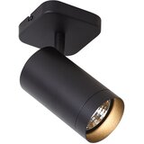 QAZQA Sodobna stropna svetilka črna GU10 70mm - Jeana Luxe Cene