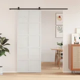 vidaXL Vrata za staju bijela 80x208 cm od masivne borovine