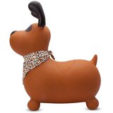  Gumeni smeđi psić za skakanje 60cm | shoptok.hr