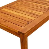 Vrtni stolić za kavu 90 x 50 x 36 cm masivno bagremovo drvo | shoptok.hr