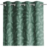 Zelena žametna zavesa 140x250 cm Calm –