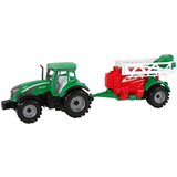  Zelen traktor s črnim in zelenim škropilnikom s frikcijskim pogonom | Shoptok.si