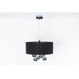  Luster na sajli BUBBLE 1xE27/60W/230V prečnika 40 cm crna | Eponuda.com