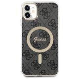  originalni guess ovitek GUHMN61H4STK z magsafe za iphone 11 / iphone xr - črn | Shoptok.si