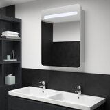vidaXL LED kopalniška omarica z ogledalom 60x11x80 cm Cene