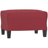  4-dijelni set sofa s jastucima crvena boja vina od umjetne kože | shoptok.hr
