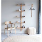 House Nordic Blagovaonska stolica s naslonima za ruke od masivnog drveta u prirodnoj boji Getafe – | shoptok.hr
