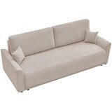 P & B ZOFA S POSTELJNO FUNKCIJO, bež tekstil | Shoptok.si