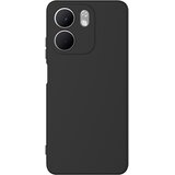 AVIZAR Ovitek za Oppo Reno14 F / 14 FS iz mehkega silikona na dotik z zapestnim trakom, Črna, (5000190346) | Shoptok.si