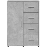  Komoda siva boja betona 60x31x84 cm od konstruiranog drva | shoptok.hr