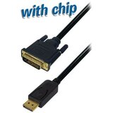 Transmedia DisplayPort plug to DVI 24 1 plug, 1,8 m | shoptok.hr