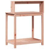  Stol za sadnju s policama 82,5x50x109,5 cm od masivne duglazije | shoptok.hr