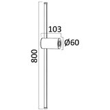 Braytron zidna lampa tiny crna BH07-04101 | ePonuda.com