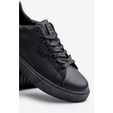 Big Star Men's Sneakers Made Of Eco Leather OO174021 Hi-Poly System Black | shoptok.hr