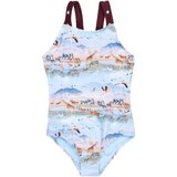 Molo Enodelne kopalke 'Nakia' svetlo modra / mešane barve | Shoptok.si