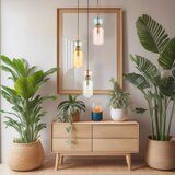  Visilica na sajli MOLLY 3xE14/40W/230V, prečnik 38 cm, šaren | Eponuda.com