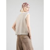 Levi's Majica 'Boxy Tank Top' smeđa / bijela | shoptok.hr