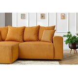 Bobochic Paris Oker žuta baršunasti kutna garnitura Enjoy – | shoptok.hr