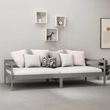  Dnevni ležaj s madracem 90 x 200 cm od masivne borovine | shoptok.hr