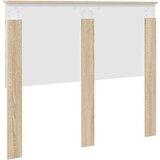  Uzglavlje s uzglavljem Sonoma hrast 120 cm Konstruirano drvo | shoptok.hr