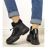Gemre Black women's ankle boots with elastic Adalgisa | ePonuda.com