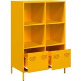  Visoka komoda boja senfa 68x39x103 5 cm od čelika | shoptok.hr