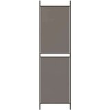 Sobna pregrada s 3 panela antracit 150 x 220 cm od tkanine | shoptok.hr