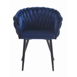 Orion stolica - tamnoplavi baršun x 1 | shoptok.hr