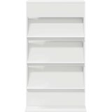  Polica za časopise Bijelo 70 x 41 x 126 cm Konstruirano drvo | Eponuda.com